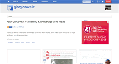 Desktop Screenshot of giorgiotave.net